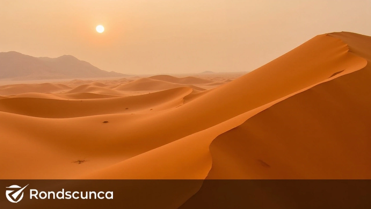 Enchentes Históricas Transformam o Deserto do Saara em Rios de Água