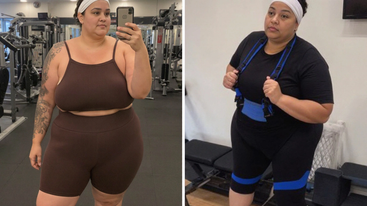 Thais Carla inicia rotina fitness pós-bariátrica e visa perder 4 kg em 10 dias