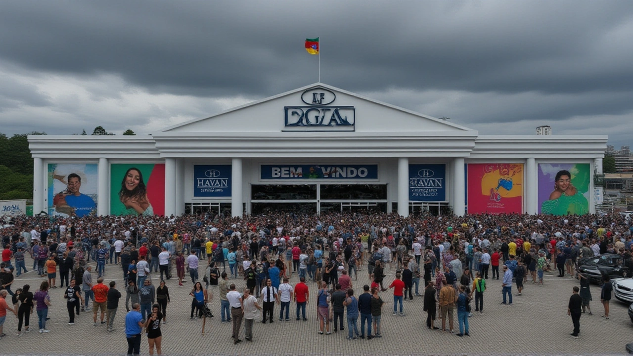 Por que o Papai Noel é azul?